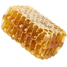 Raw honeycomb, the natural honey base of Subur Honey